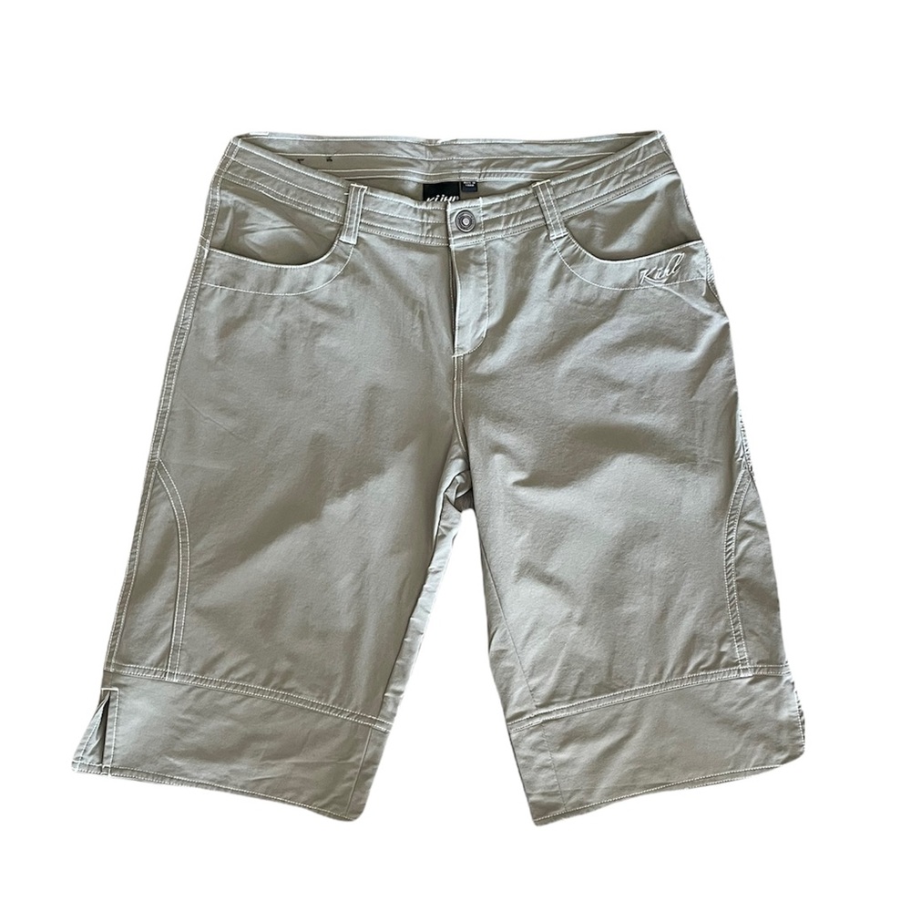 KUHL women’s travel Bermuda shorts size 10 hiking flex Capri quick dry